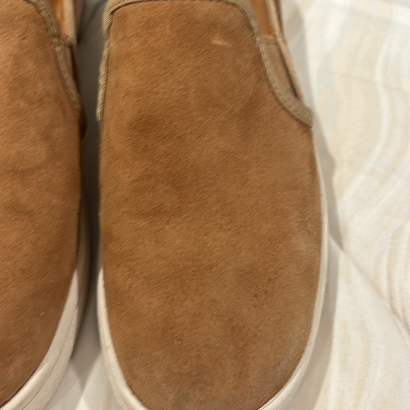 UGG tan suede leather slip-on loafers women’s tan size 7.5 - Picture 11 of 11